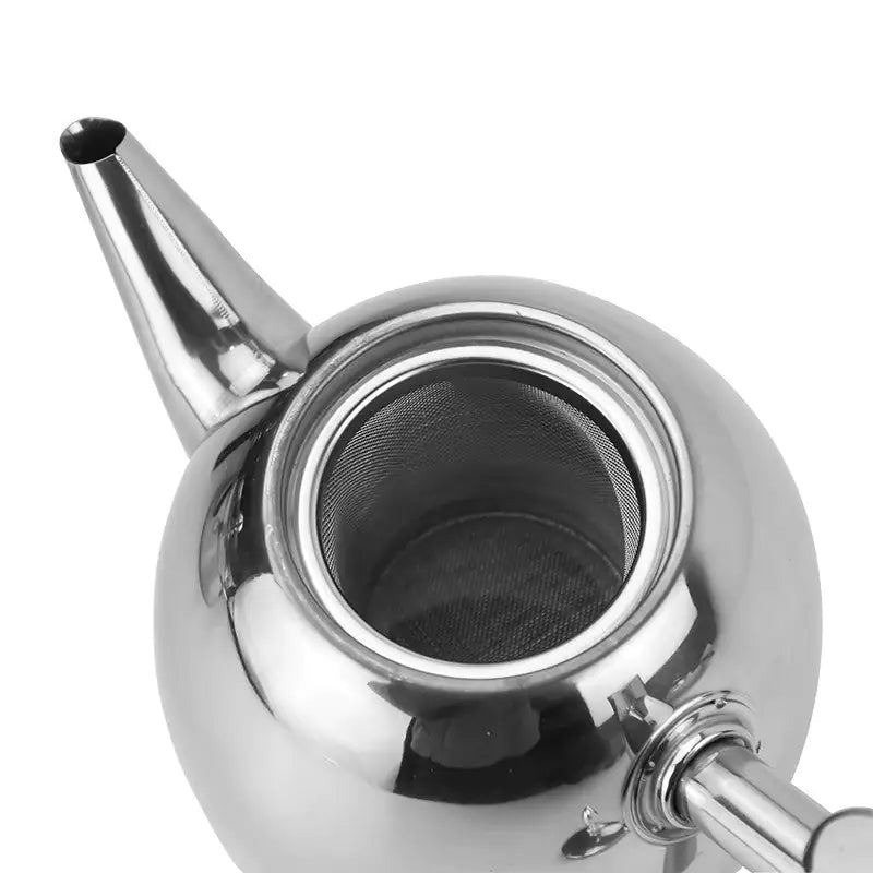 Stainless Steel Teapot With Strainer